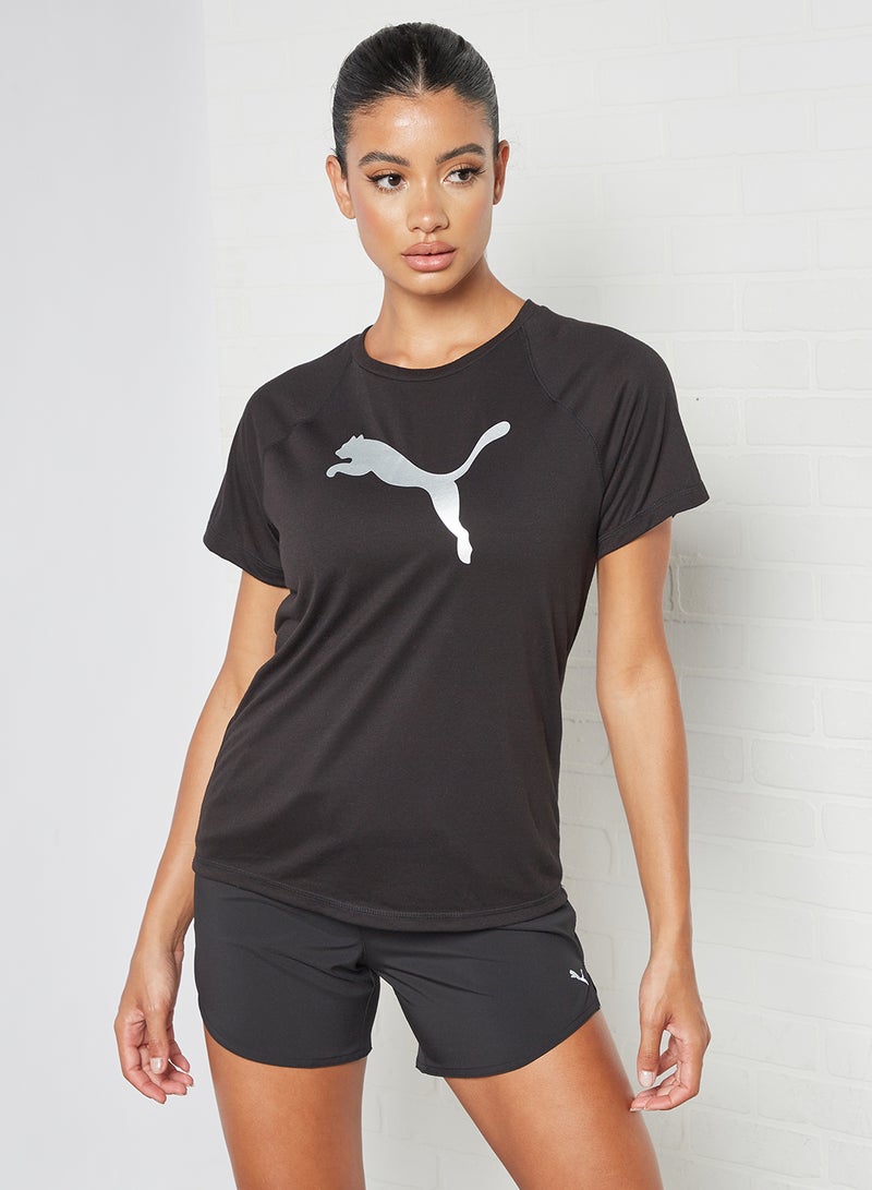 PUMA Evostripe T-Shirt Black  - Image 1