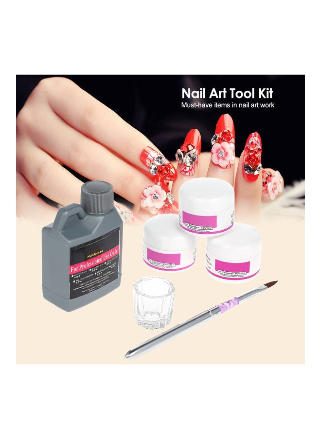 Nail Art Tool DIY Kit Multicolour - Image 3