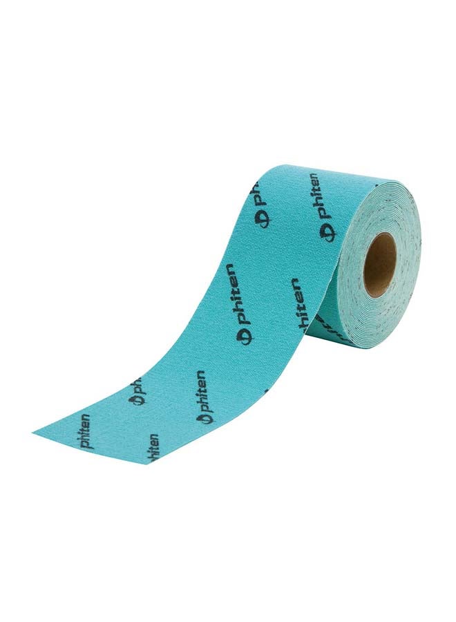 فيتن شريط لاصق طبيّ من التيتانيوم بتصميم رياضيّ مطاطيّ لون توركواز - Image 1