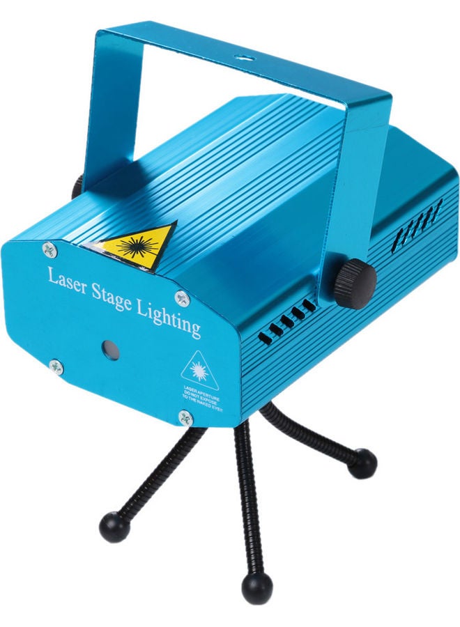 مصباح بروجيكتور ليزر صغير بإضاءة LED للمسرح أزرق - Image 1
