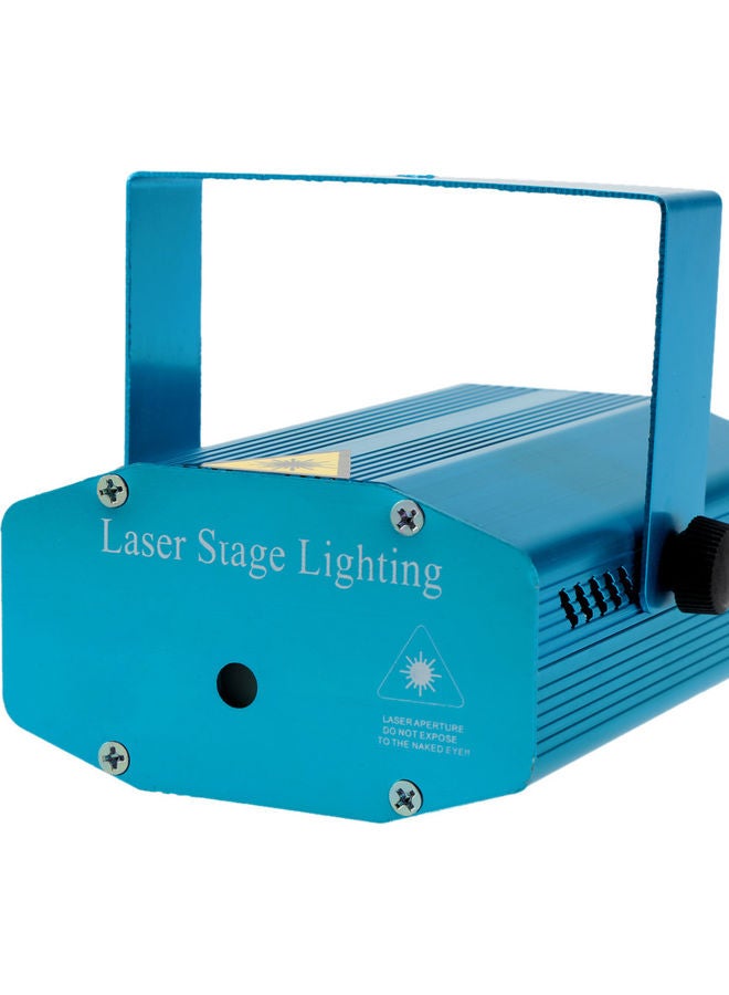 مصباح بروجيكتور ليزر صغير بإضاءة LED للمسرح أزرق - Image 3