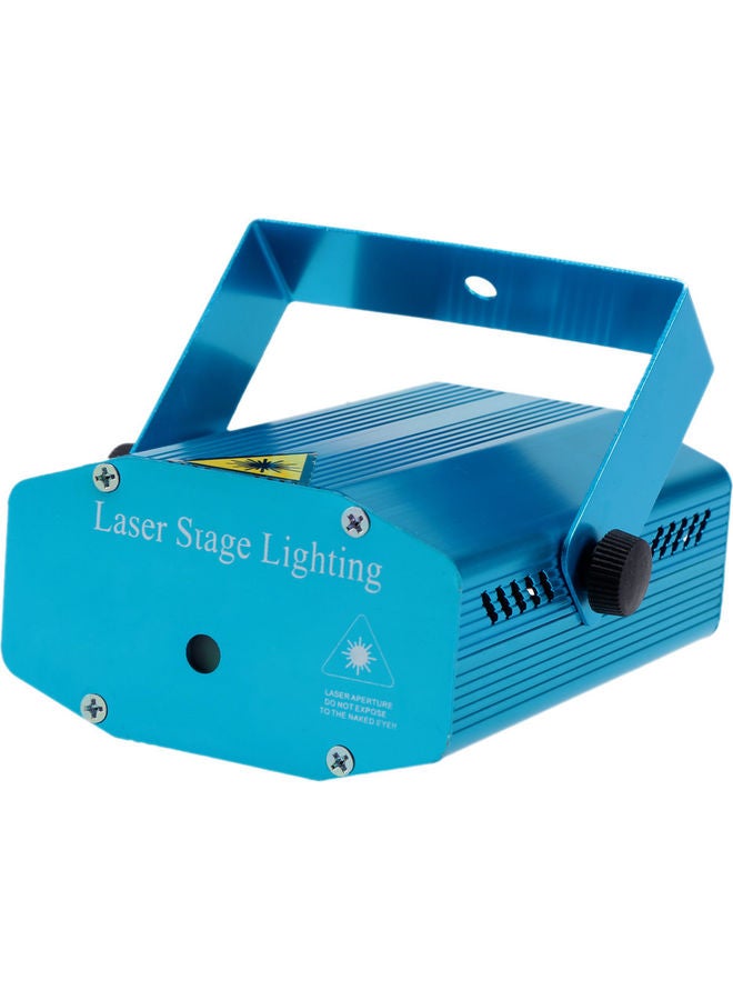 مصباح بروجيكتور ليزر صغير بإضاءة LED للمسرح أزرق - Image 4