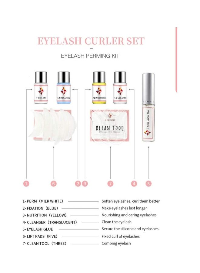 ICONSIGN Eyelash Perming Kit Multicolour  - Image 2
