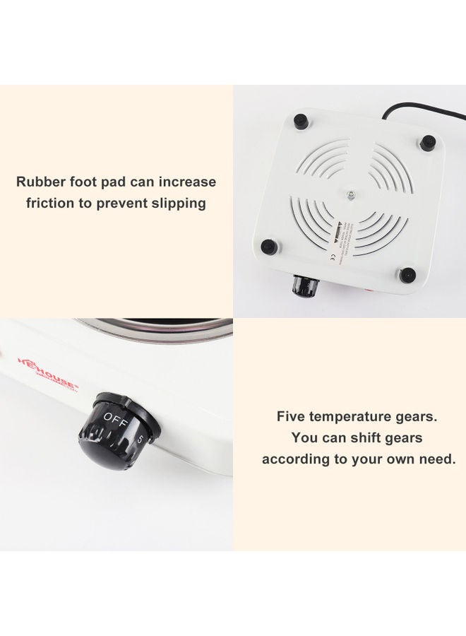 Generic - Multipurpose Charcoal Burner Starter H37310EU-LM White - Image 1