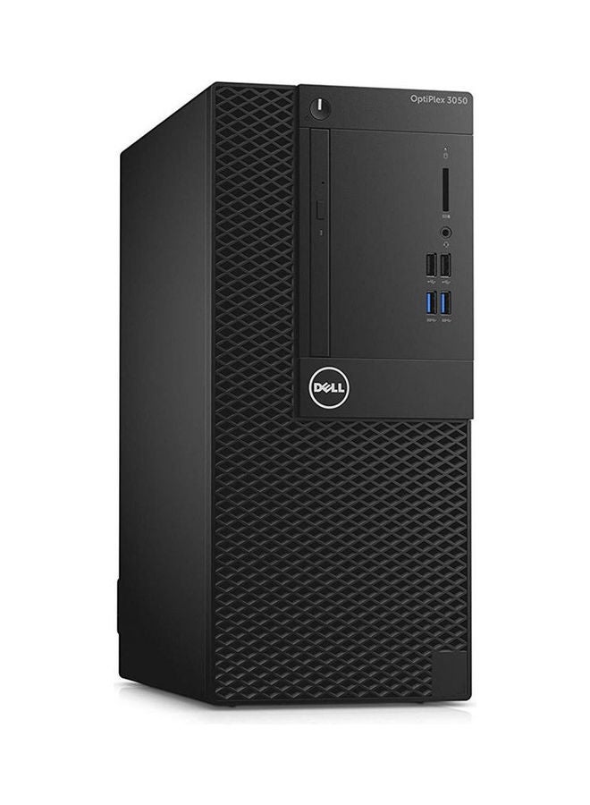 ديل جهاز أوبتيبلكس 7060 I7-8700 مزود بذاكرة رام سعة 4 جيجابايت ومحرك أقراص صلبة سعة 1 تيرابايت وبطاقة رسومات إنتل فائقة الوضوح أسود