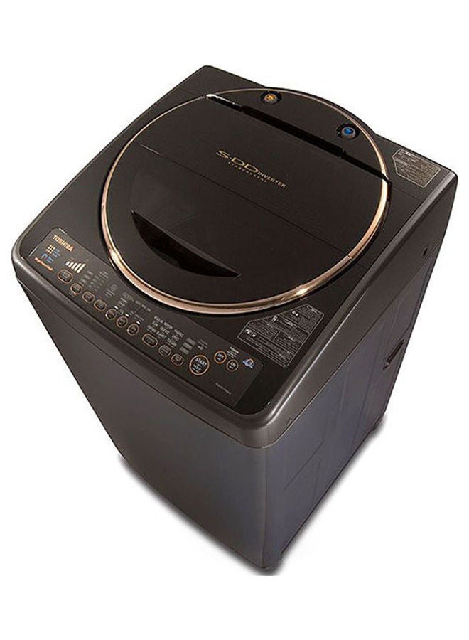 Toshiba Aew-Top Automatic Washing Machine With Sdd Inverter Motor DC1700SUP(DS) Black