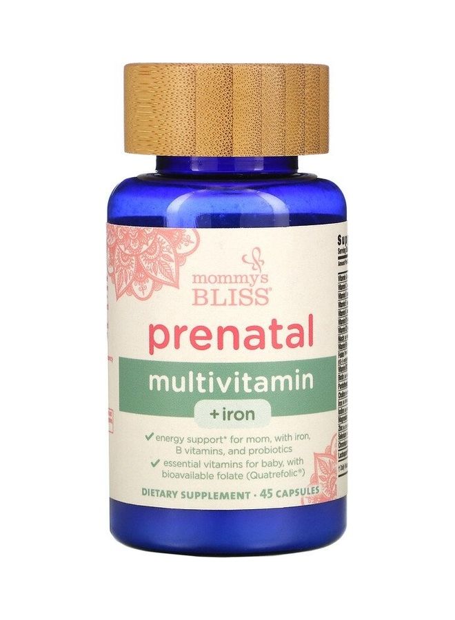 Mommy's Bliss 45 Iron Vitamin Capsules - Image 1