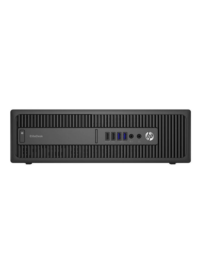 إتش بي - جهاز كمبيوتر إيليت ديسك طراز ‏800‎ G2‎‎ - مصنوع بمقاسٍ صغير، بمعالج كور I5 طراز 6500 تردد 3.60 جيجاهرتز وذاكرة رام DDR4 سعة 8 جيجابايت وذاكرة داخلية 1 تيرابايت ونظام ويندوز 10 أسود - Image 1