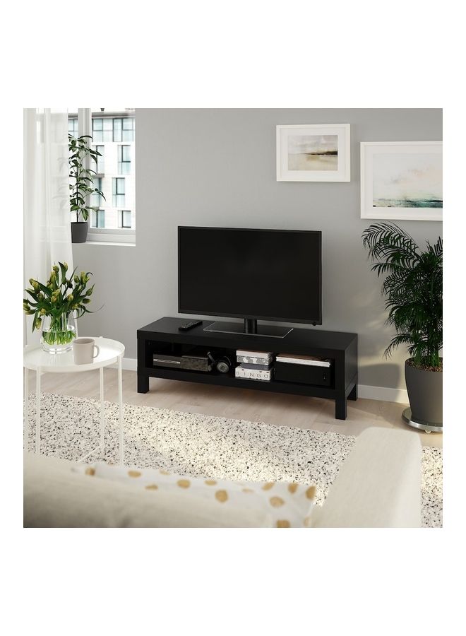 دبليو كيه منضدة لاك للتلفزيون أسود 120x35x36سم - Image 2