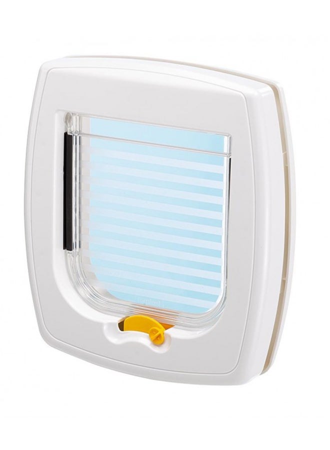 Ferplast Swing 1 Flap For Cats And Small Dogs With 2  Way Closure White  - Image 1