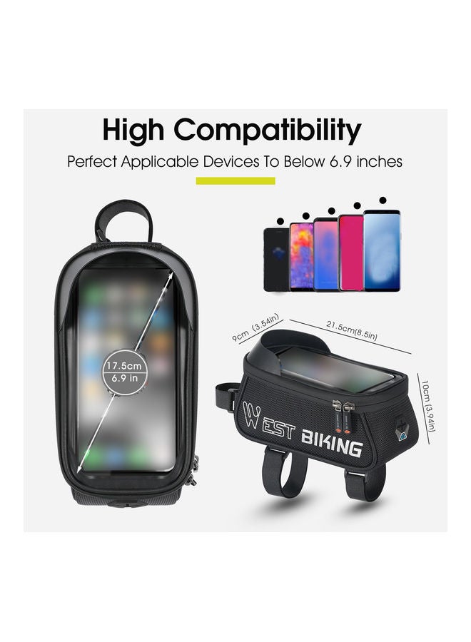 ويست بايكنج حقيبة هاتف بشاشة عاكسة تعمل باللمس - Image 4