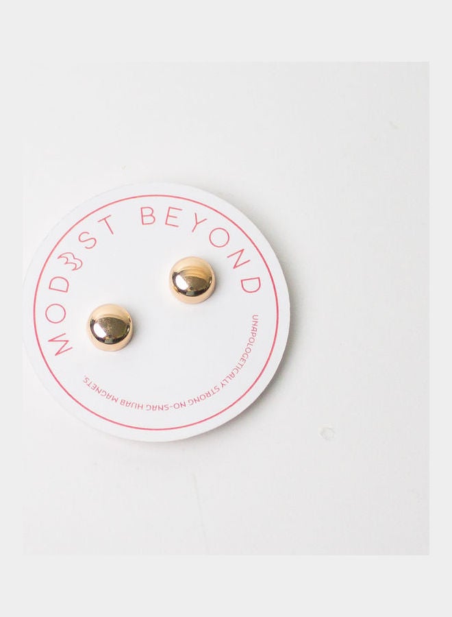 MODEST BEYOND 1-Pair Magnetic Hijab Pins Gold  - Image 2