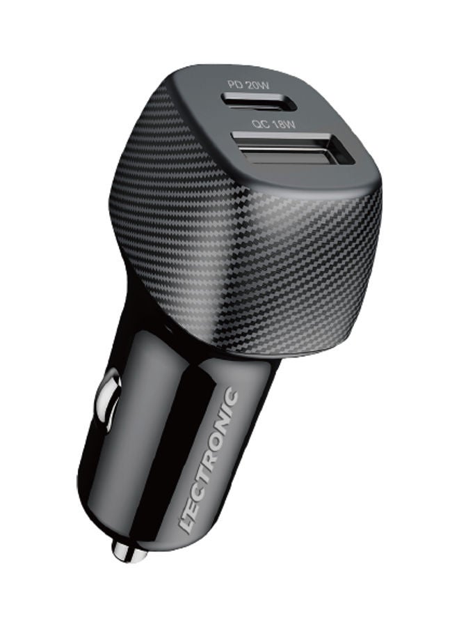 LeCtronic - Car Ports Charger Black - Image 1