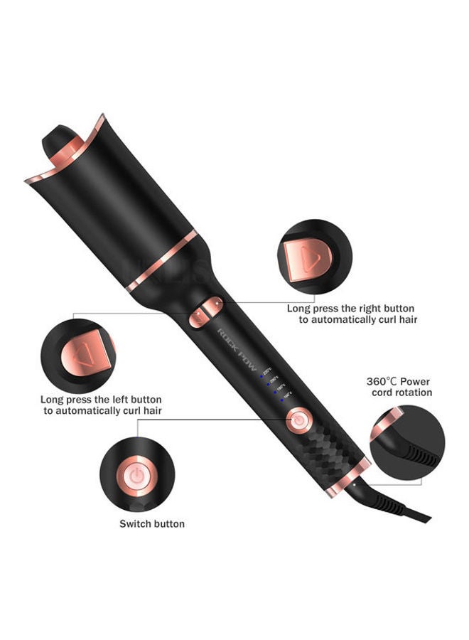 Rock Pow Automatic Curling Iron for Long Hair Black - Image 2