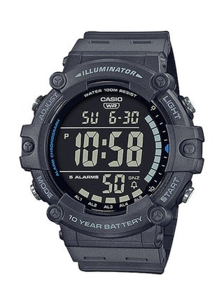 ساعة يد رقمية بسوار من المطاط طراز ‎Ae-1500Wh-8Bvdf للرجال - v1627332628/N49497113A_1