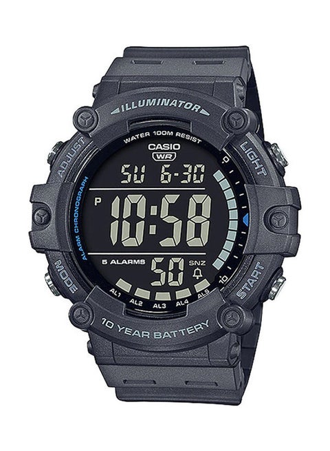 Men's Rubber Digital Watch Ae-1500Wh-8Bvdf