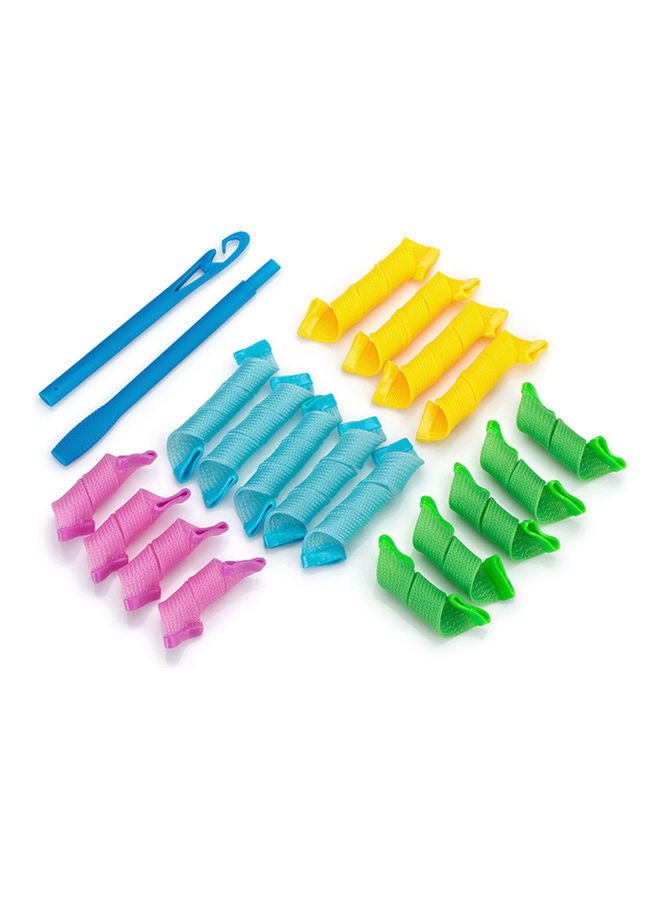 20 Piece Roller And Hooks Set Multicolour - Image 1