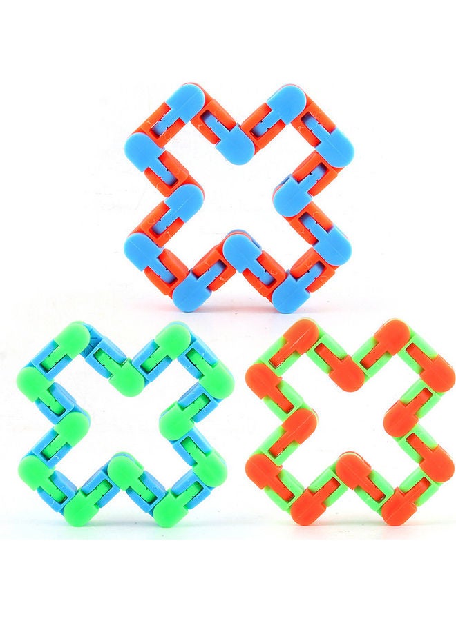 Kidle 3-Piece Creatively Decompress Rail Car Chain - Image 1