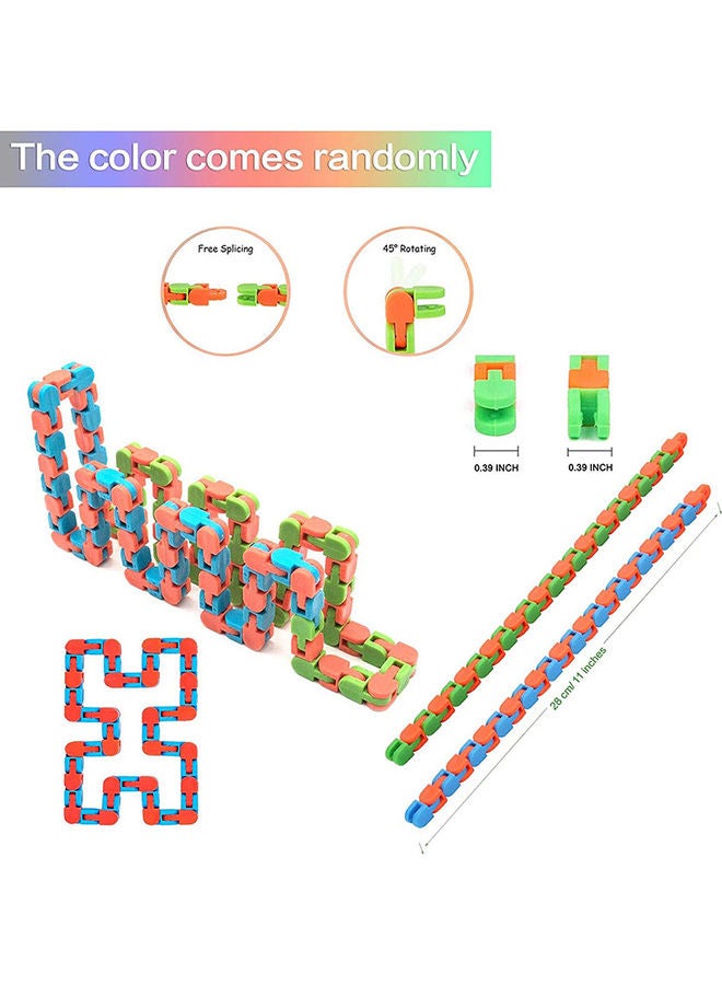 Kidle 3-Piece Creatively Decompress Rail Car Chain - Image 3