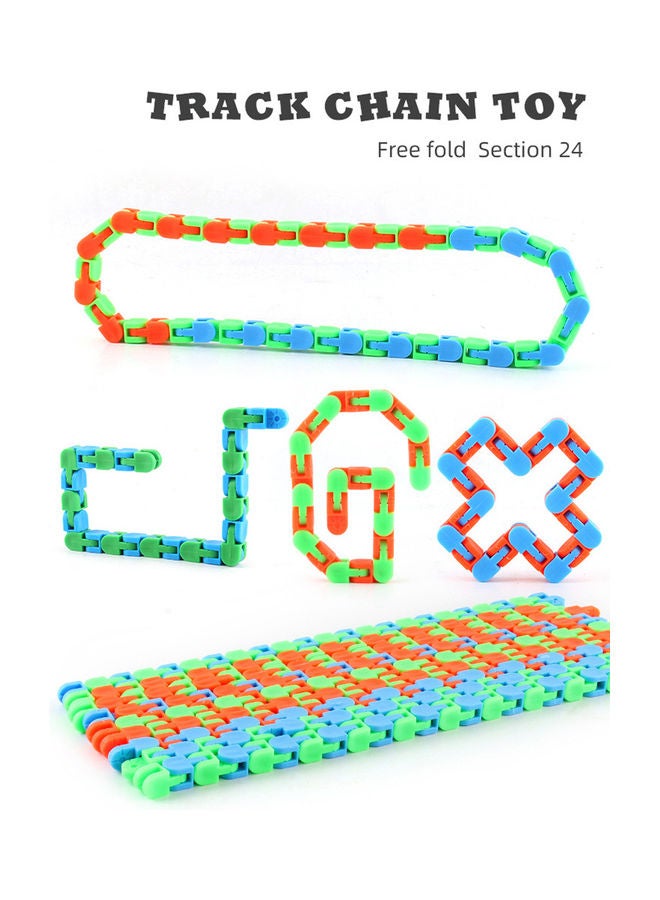 Kidle 3-Piece Creatively Decompress Rail Car Chain - Image 4