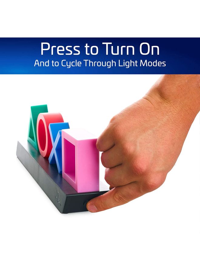 Generic - PlayStation Icon Light With 3 Light Modes Multicolour - Image 1
