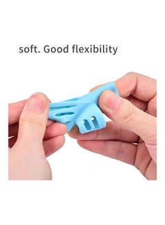 Generic Silicone Pencil Grip Blue  - Image 3