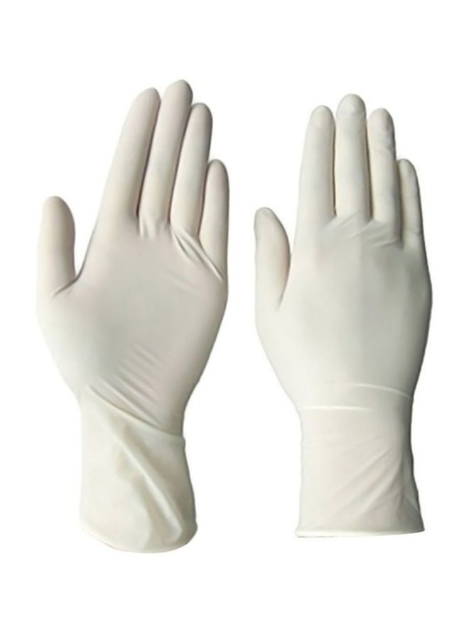 OptiTect - 100-Piece Powder Free Latex Gloves Set Small - Image 1