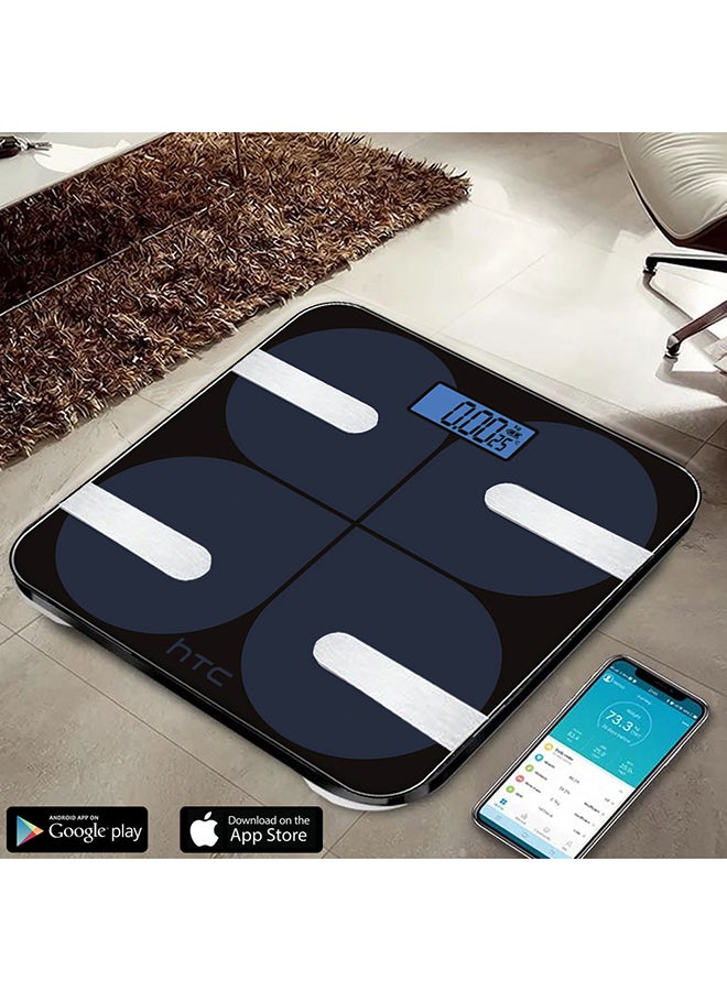 إتش تي سي - ميزان ذكي/ ميزان حمام بتقنية بلوتوث متوافقة مع أنظمة IOS وأندرويد - Image 1