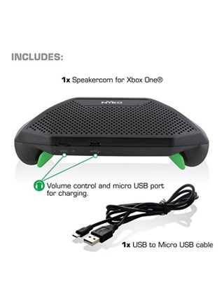 Headset Alternative Controller Attachment With Push to Talk Button SpeakerCom For Xbox One - v1627366243/N49508234A_1