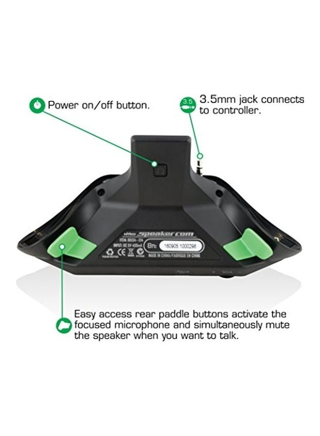 Headset Alternative Controller Attachment With Push to Talk Button SpeakerCom For Xbox One