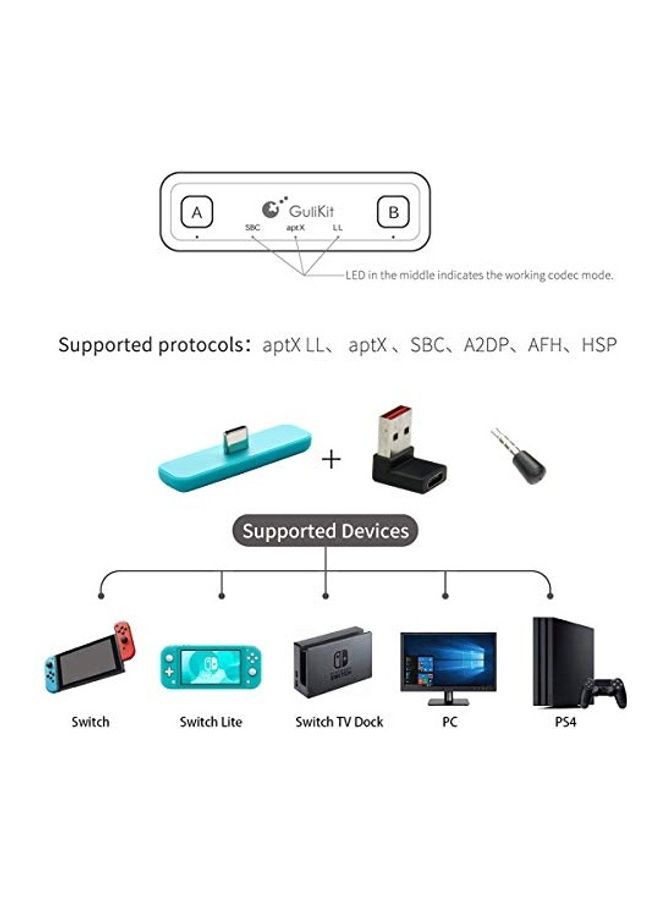 Gulikit - Route Air Pro Bluetooth Adapter For Nintendo Switch - Image 1