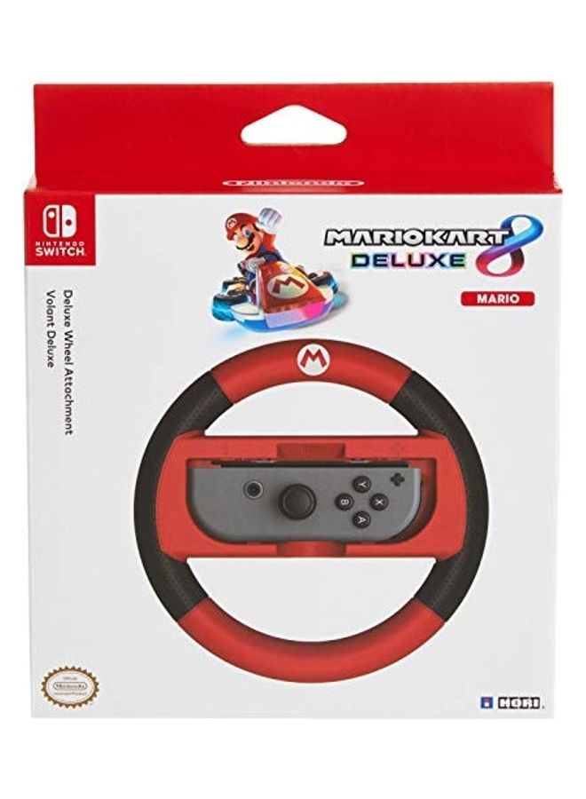 HORI HORI Nintendo Switch Mario Kart 8 Deluxe Wheel (Mario Version) Officially Licensed By Nintendo - Nintendo Switch  - Image 4