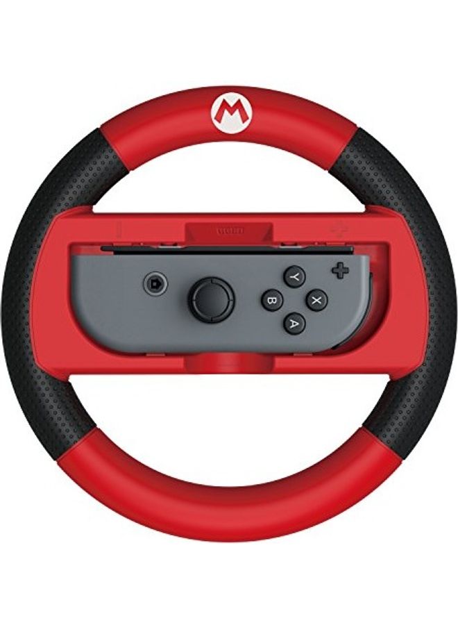 HORI HORI Nintendo Switch Mario Kart 8 Deluxe Wheel (Mario Version) Officially Licensed By Nintendo - Nintendo Switch  - Image 1