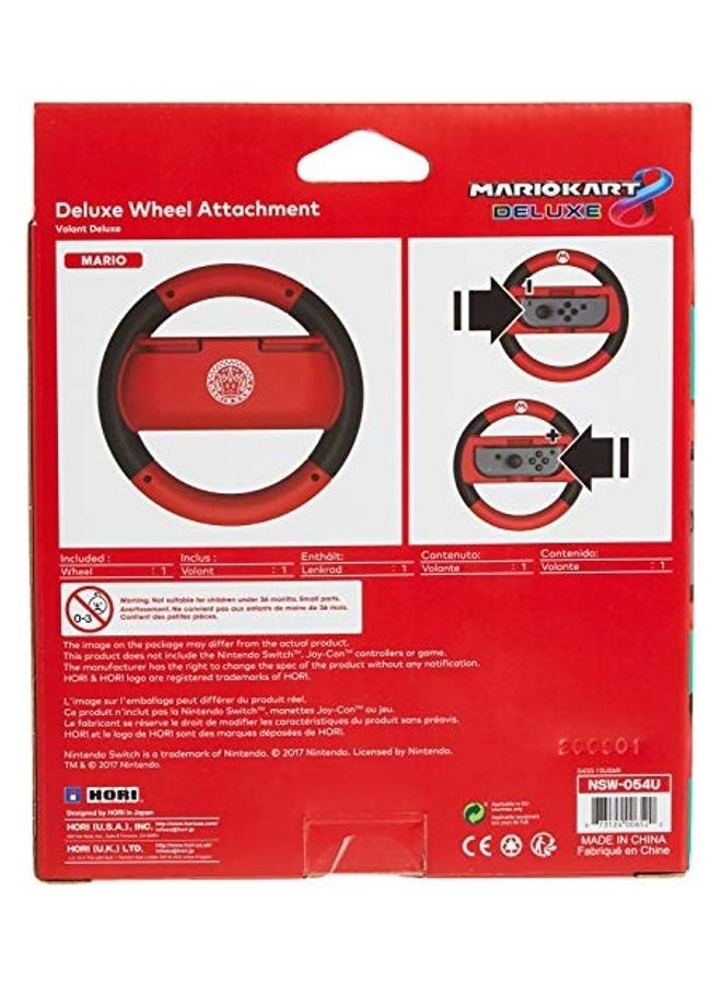 HORI HORI Nintendo Switch Mario Kart 8 Deluxe Wheel (Mario Version) Officially Licensed By Nintendo - Nintendo Switch  - Image 5