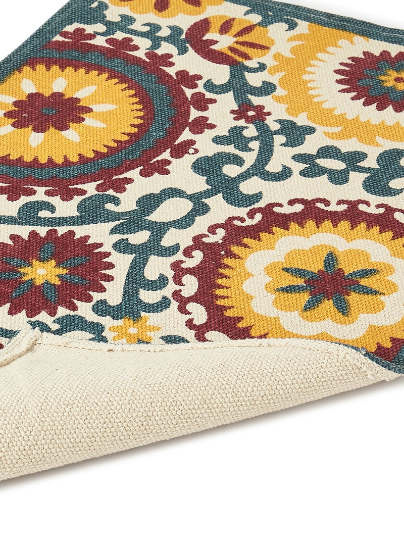Hometown - Decorative Cotton Quality Area Rugs Multicolor 50X80cm - Image 1