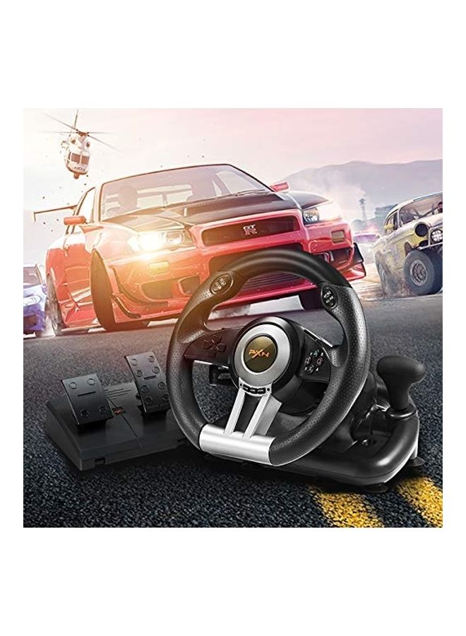 PXN USB Car Race Gaming Wired Steering Wheel With Pedals For Windows PC/PS3/PS4/Xbox One/Nintendo Switch  - Image 4