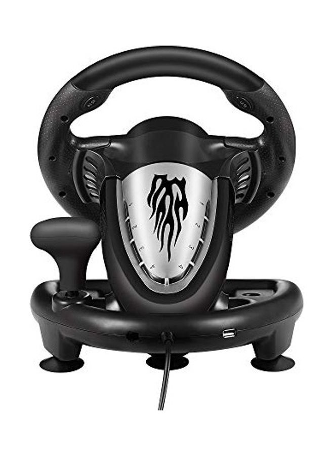 PXN USB Car Race Gaming Wired Steering Wheel With Pedals For Windows PC/PS3/PS4/Xbox One/Nintendo Switch  - Image 1