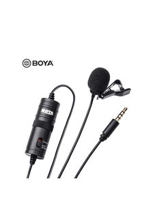 Lavalier Stereo Clip Microphone BOYA M1 Black - v1627370374/N49488325A_1