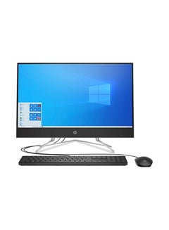 24-DF1103D All In One Desktop With 23.8-Inch Display, Core i5 Processer/8GB RAM/1TB HDD + 256GB SSD/Intel Iris Graphics English Black