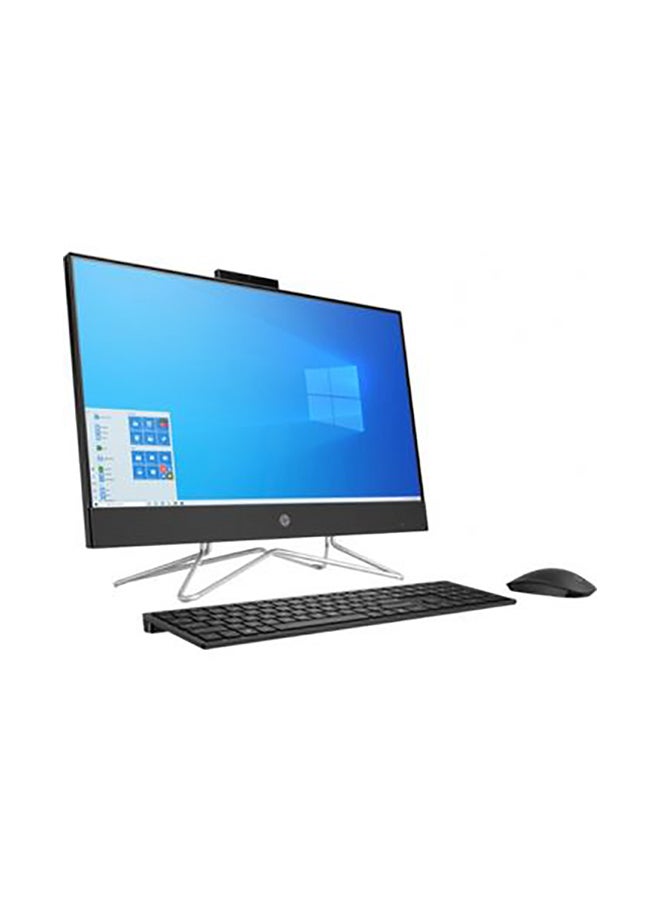 HP - 24-DF1103D All In One Desktop With 23.8-Inch Display, Core i5 Processer/8GB RAM/1TB HDD + 256GB SSD/Intel Iris Graphics English Black - Image 1