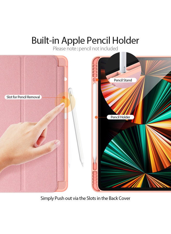 Rock Pow Protective Case for iPad Pro 12.9 2021/2020 Pink - Image 4