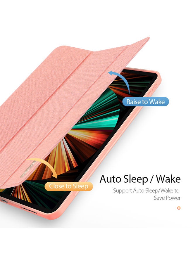 Rock Pow Protective Case for iPad Pro 12.9 2021/2020 Pink - Image 3