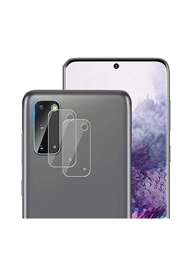 O Ozone Pack of 2 Tempered Glass Screen Protector For Samsung Galaxy S20 Clear - Image 2