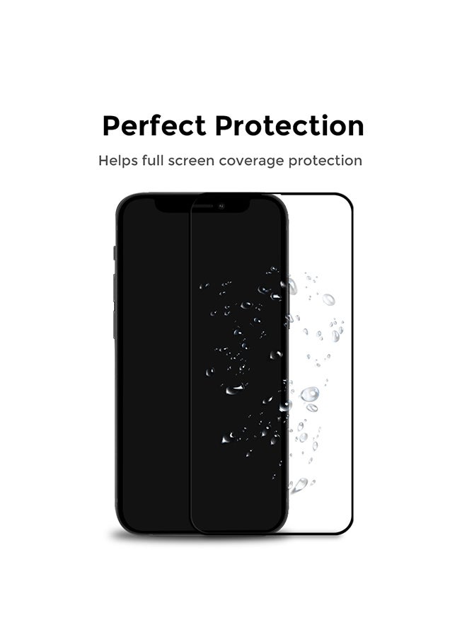 O Ozone Pack of 2 Tempered Glass Screen Protector For Samsung Galaxy F62/M62 Black - Image 4