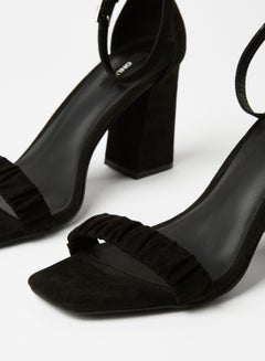 ONLY Ankle Strap Block Heels Black  - Image 4