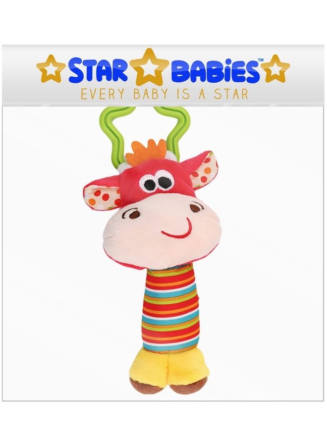 ستار بيبيز لعبة خشخيشة على شكل غزال للأطفال - Image 4