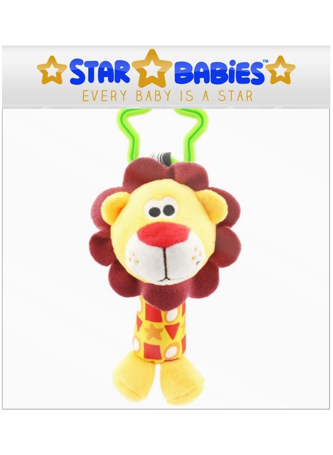 STAR BABiES Lion Pattern Rattle  - Image 5
