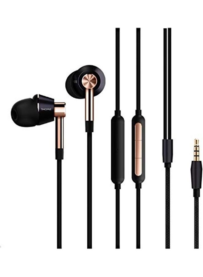1MORE Triple Driver In-Ear Earphones Gold/Black - Image 5