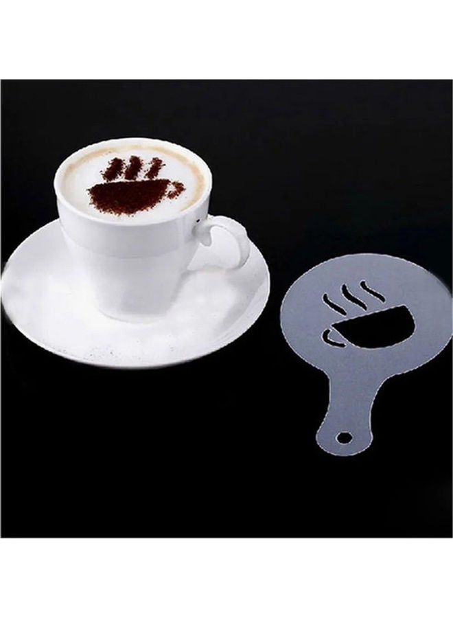 Cady One 16-Piece Coffee Printing Stencil White 33grams - Image 4