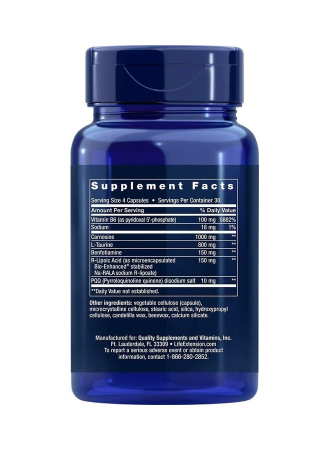 Life Extension Mitochondrial Energy optimizer (MEO) with PQQ Capsules - Image 3